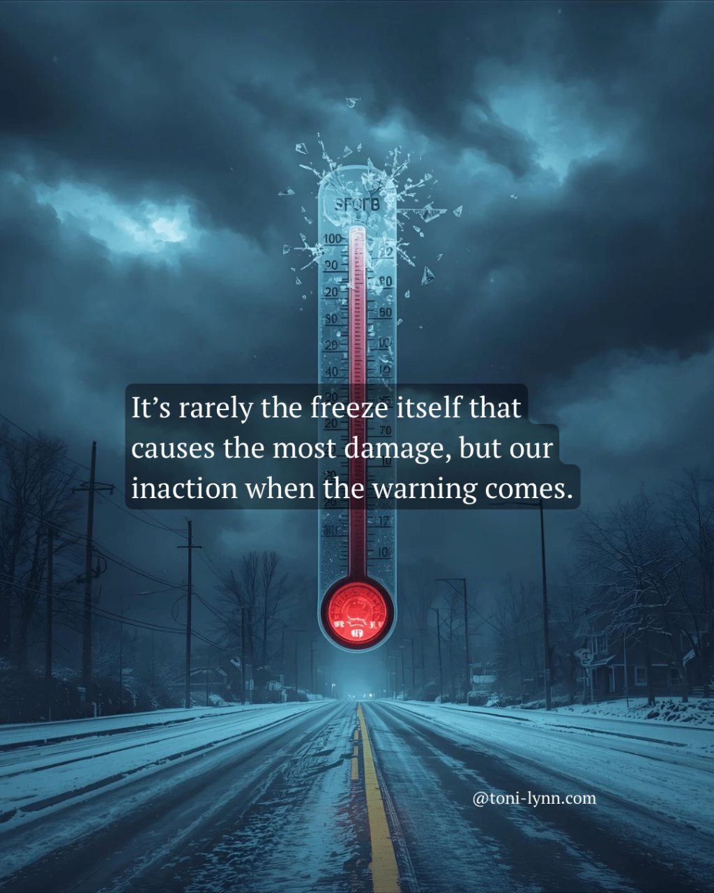 When the Freeze Warning&nbsp;Comes
